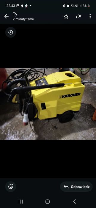 Myjka karcher  na ciepla wode mocna