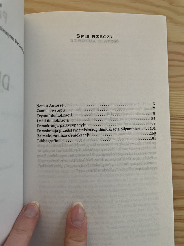 Paweł Śpiewak “Obietnice demokracji”