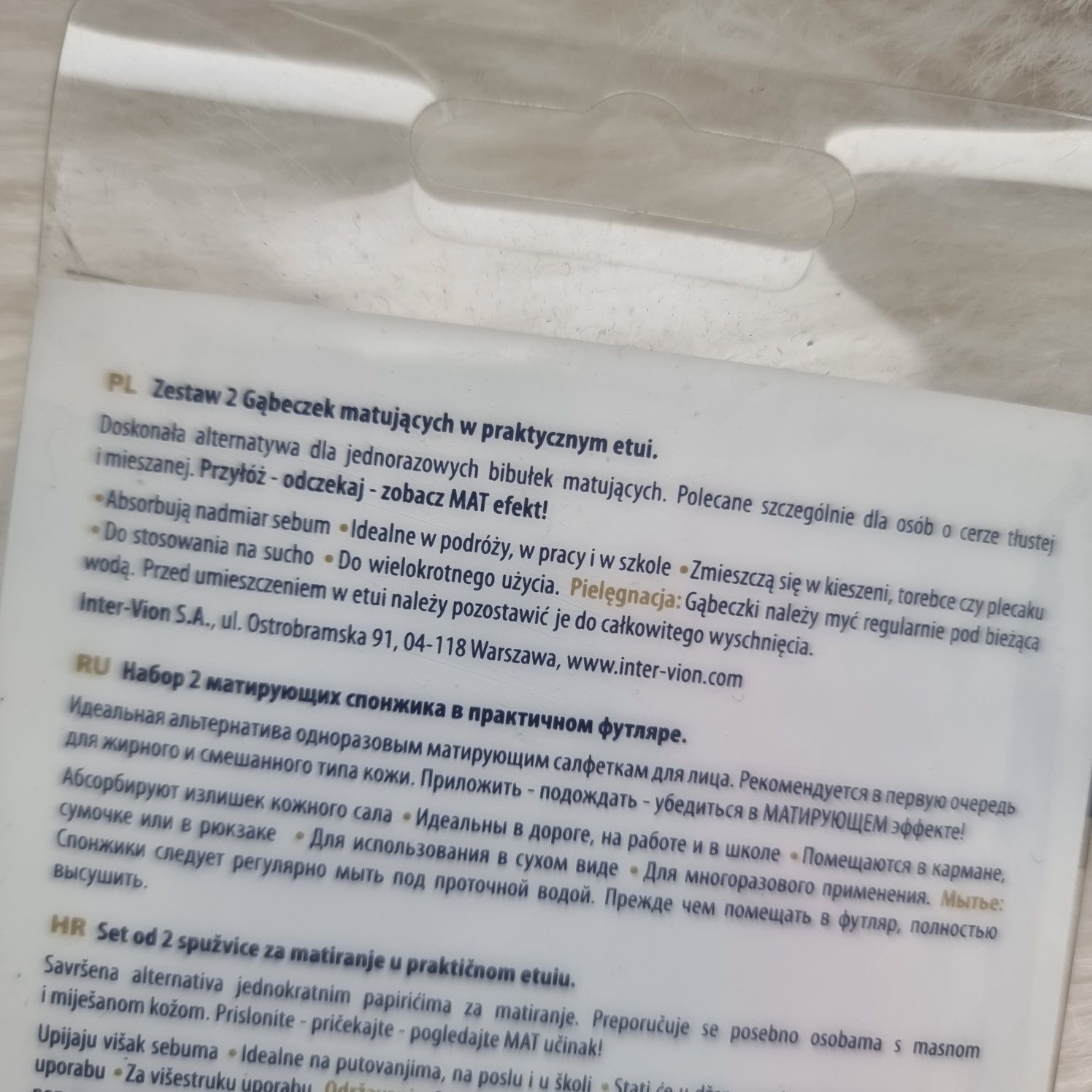 Zestaw 2 gąbeczek matujących w etui Killys

Doskonała alternatywa dla