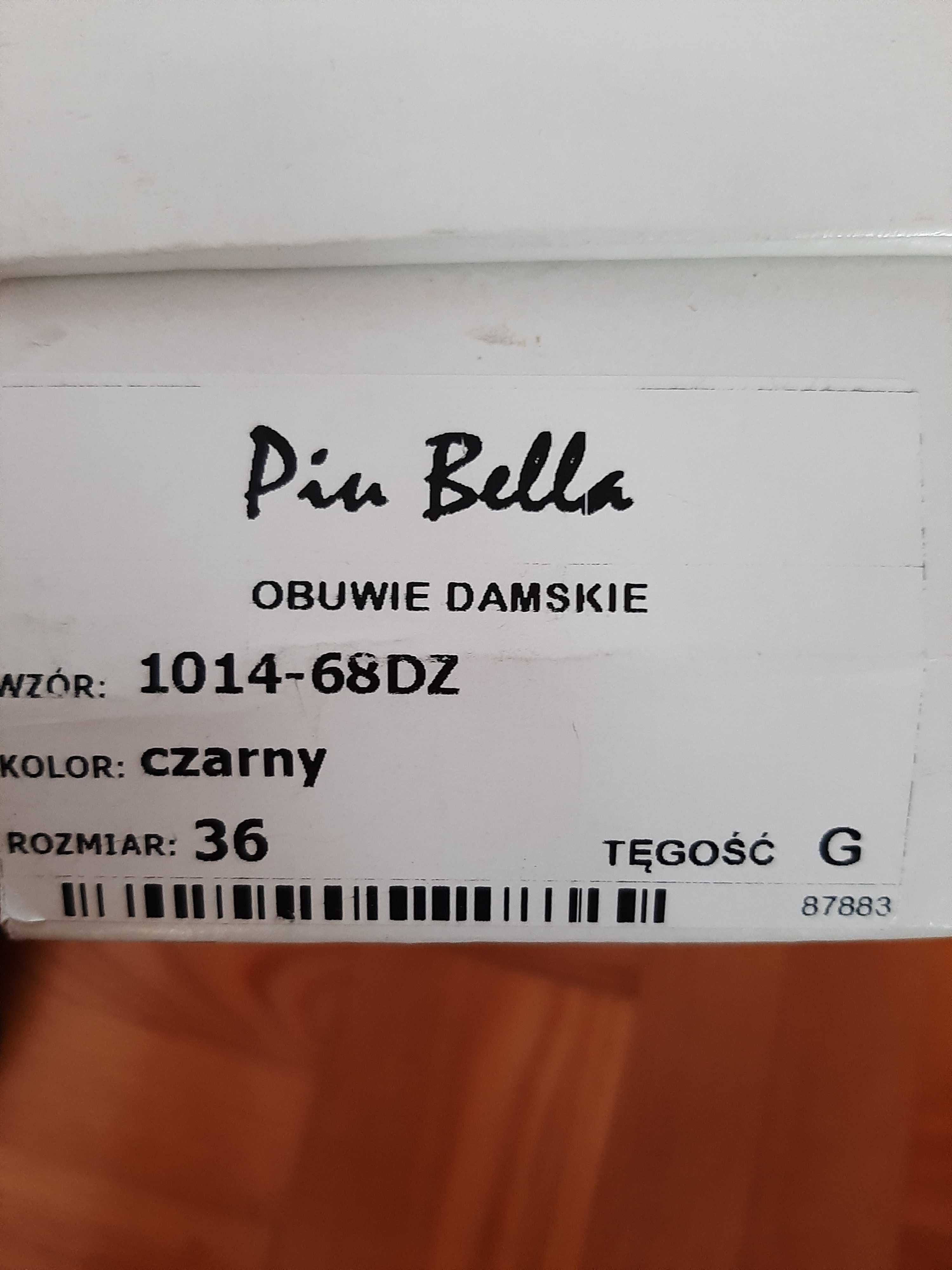 Baleriny damskie Pin Bella roz. 36