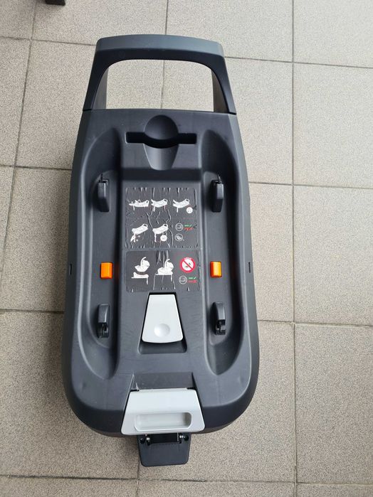 Fotelik samochodowy BabySafe York z bazą Isofix czarny