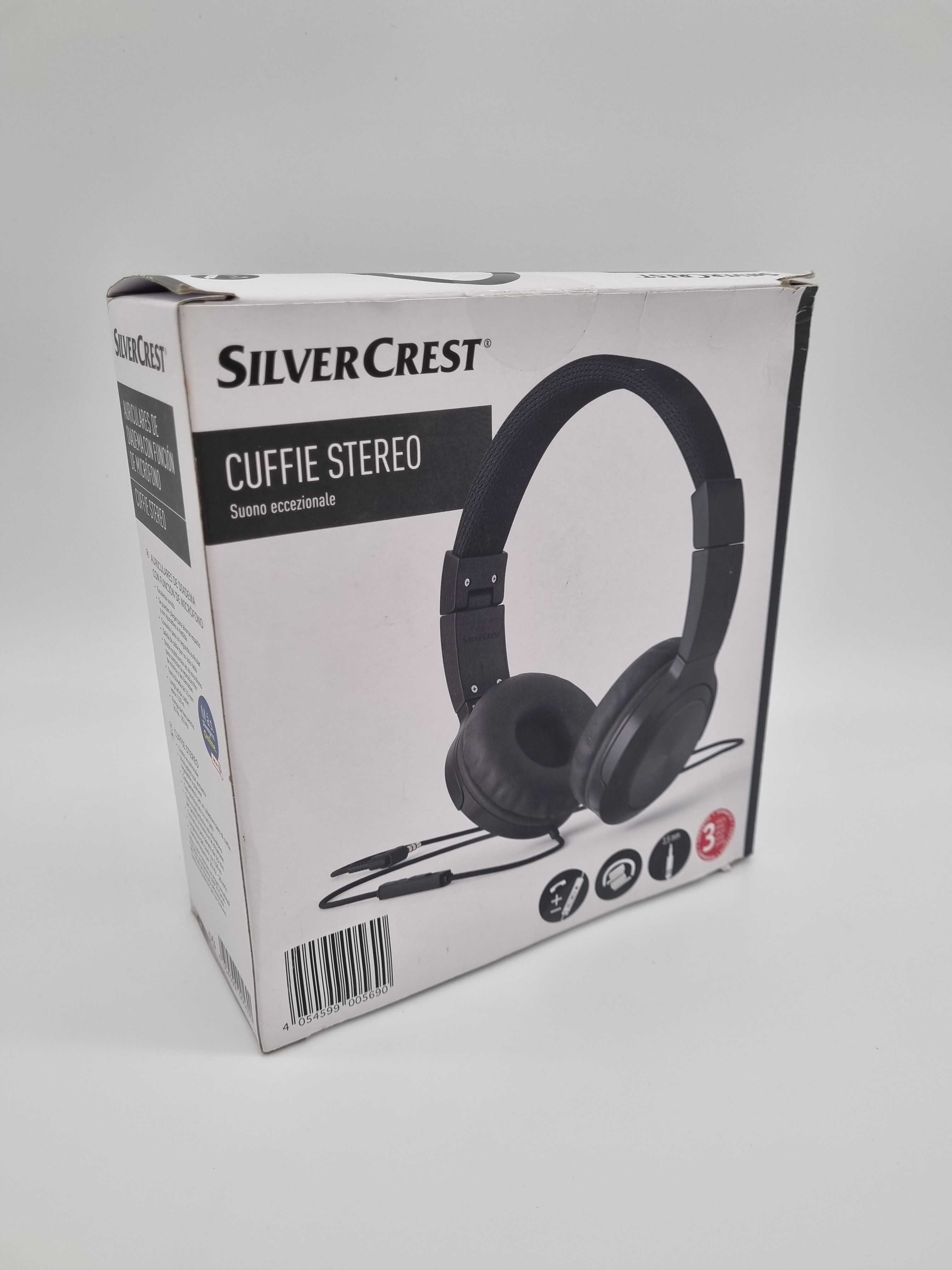 Słuchawki nauszne SilverCrest SKHL 40 A2 Jak Nowe!