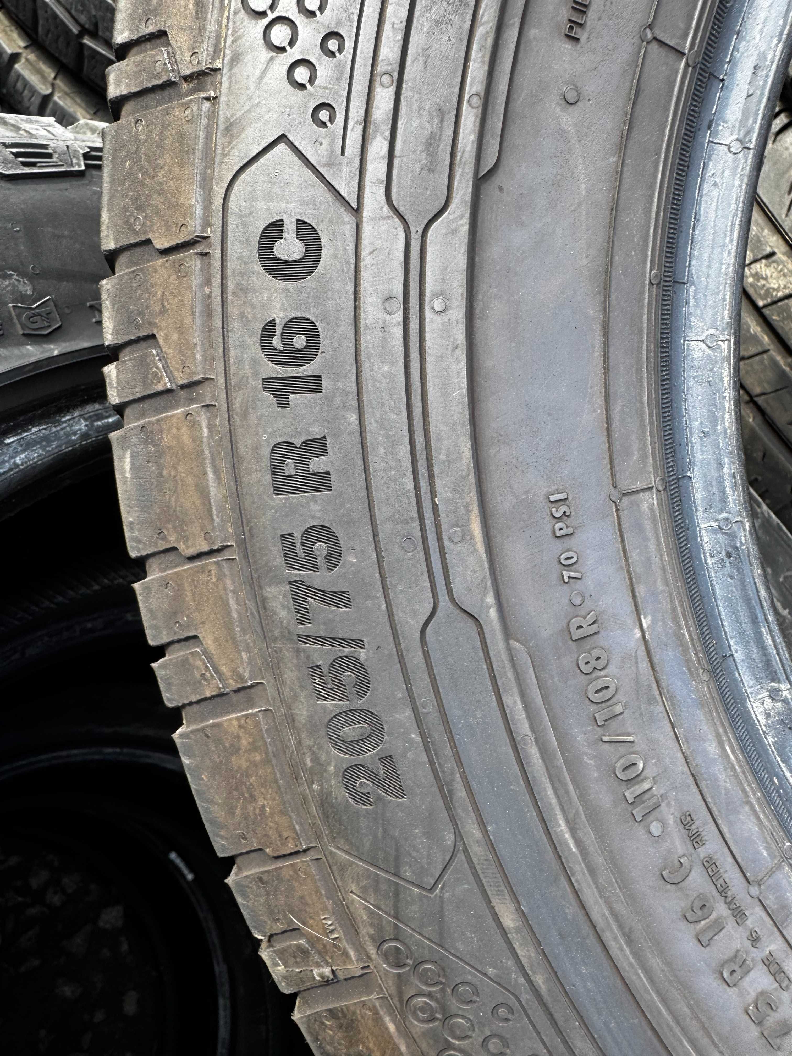 Шини CONTINENTAL 205/75 R16C ContiVanContact 200, 100 літня, цешка