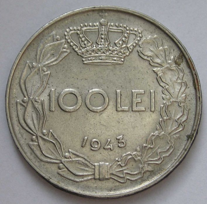 Rumunia 100 lei 1943 - Michał