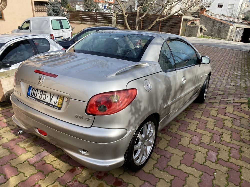 Peugeot 206 cc 1.6 roland garros