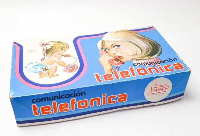 jogo vintage, anos 80, Comunicación Telefonica, da Paya, made in Spain