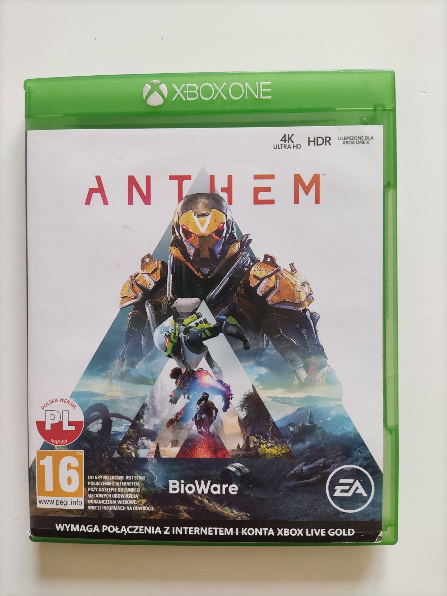 Anthem gra na konsole Xbox one