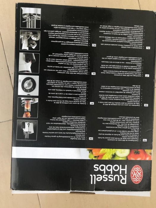 Extractor de Sumo Novo 640W Russel Hobss