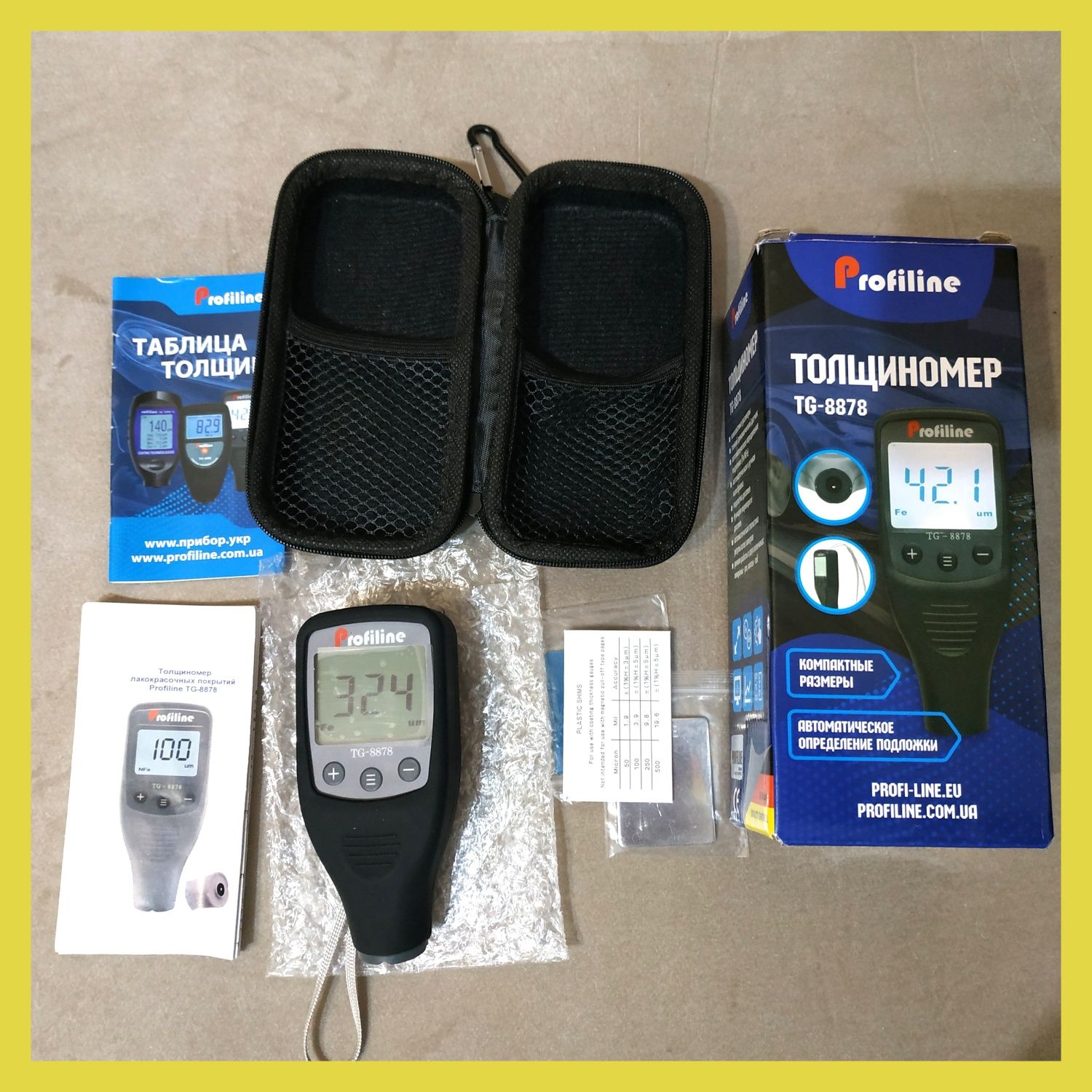 Аренда толщиномера Profiline TG-8878