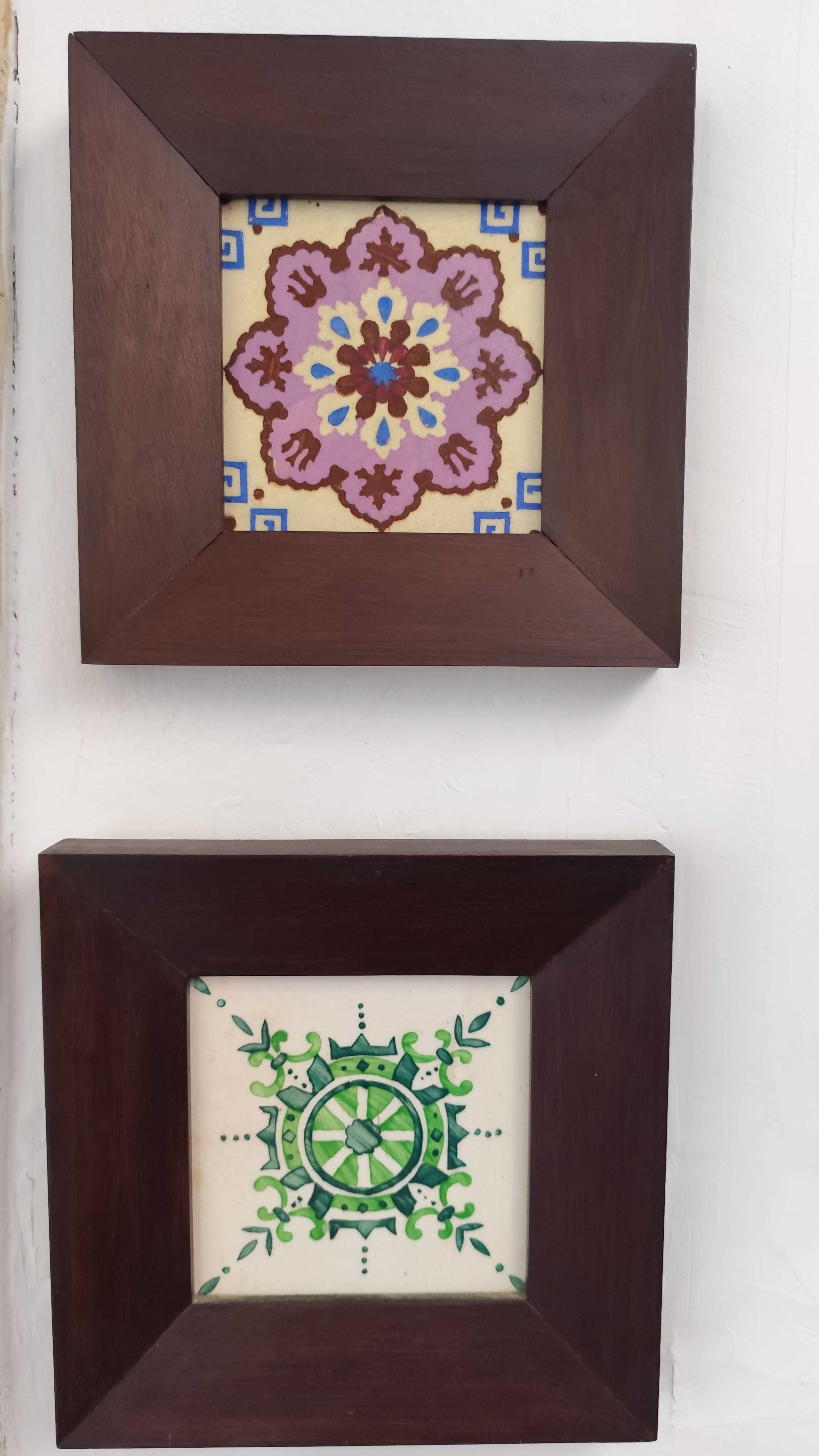 Coleção de azulejos antigos