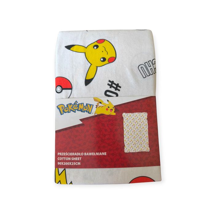 Mega zestaw Pokemon: majtki, onessie pościel prześcieradło koc buty pi