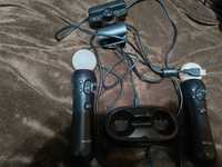 ZESTAW PS3 Playstation 3 MOVE - kamerka 2 x kontroler stacja OKAZJA !