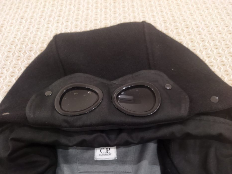 C.P. Company jacket C.P. Duffel LA MILLE JACKET BLACK куртка пальто