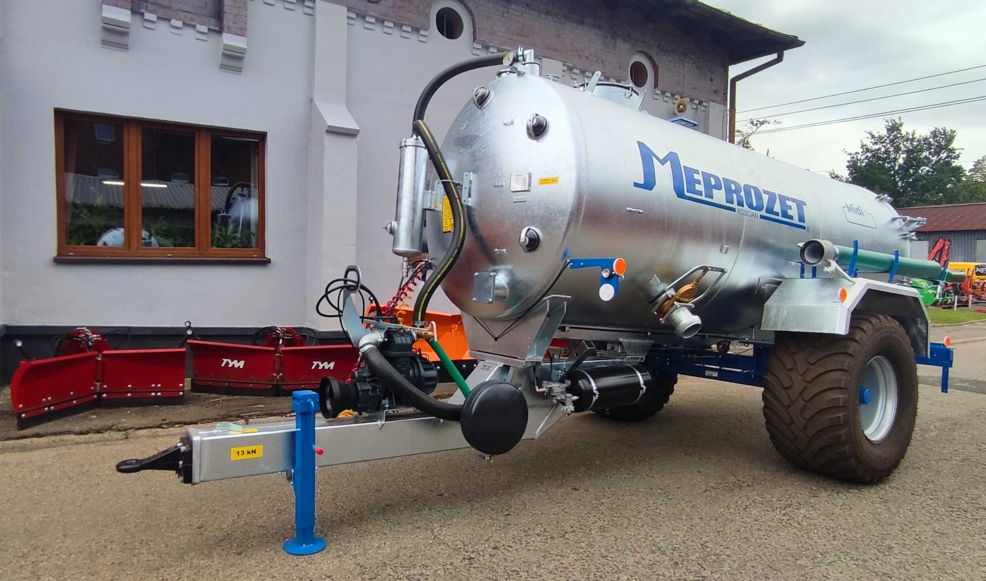 Beczka 8000 l wóz asenizacyjny MEPROZET szambo woda OD RĘKI Transport