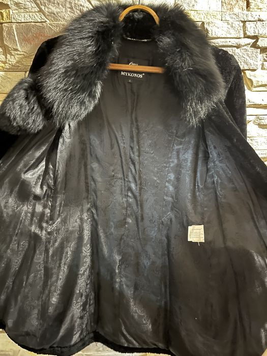 Натуральна шуба із цегейки