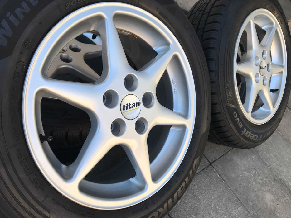 Koła zimowe 5x112 Mercedes W204 W211 W212 Vw Caddy Passat Audi A4 A6