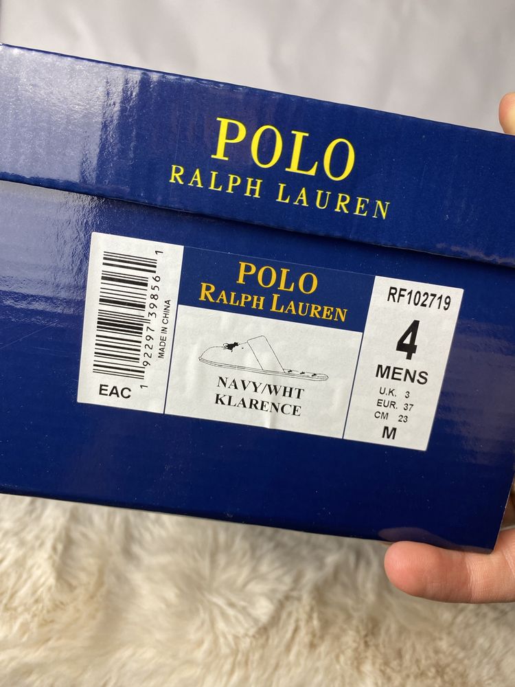 Kapcie uniseks POLO Ralph Lauren, 37 rozmiar