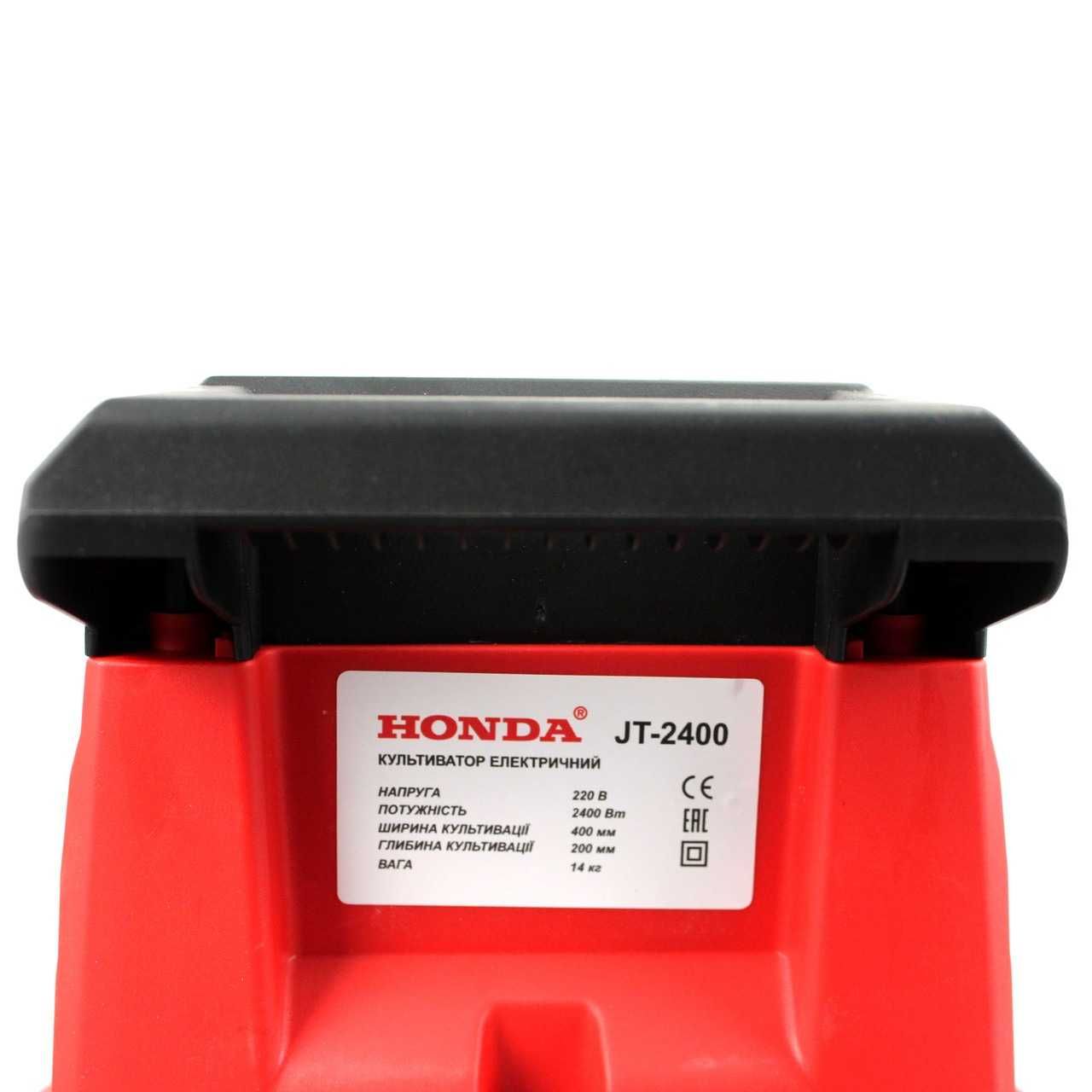 Культиватор електричний Honda JT-2400 (2.4 кВт, 6 фрез) Хонда Гарантія