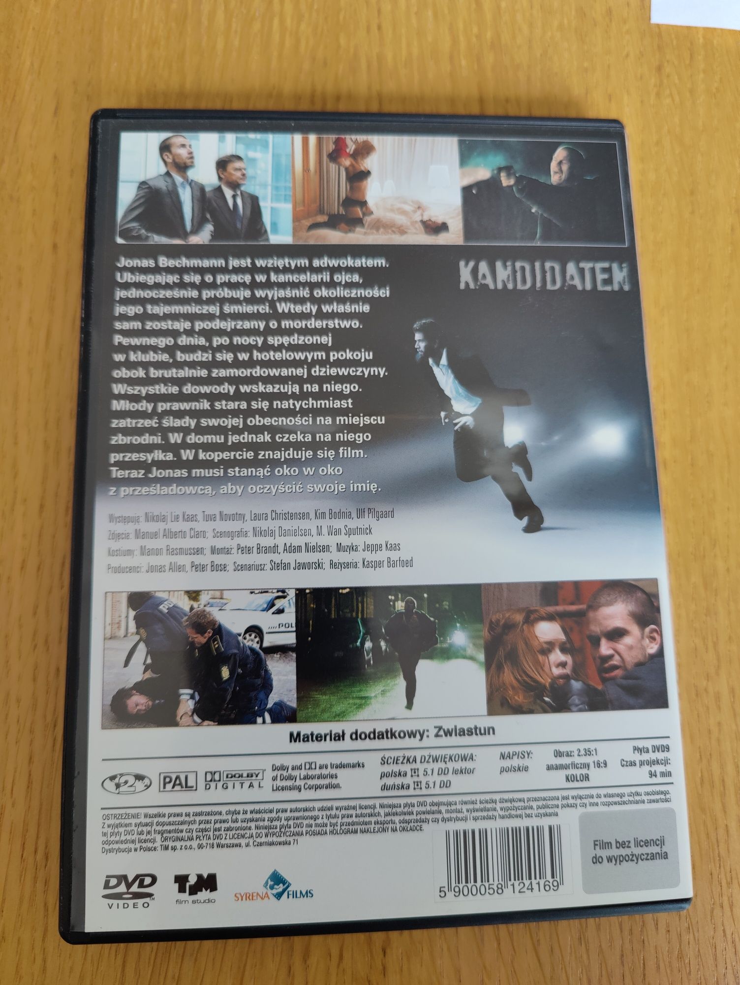 Film Kandydat - DVD