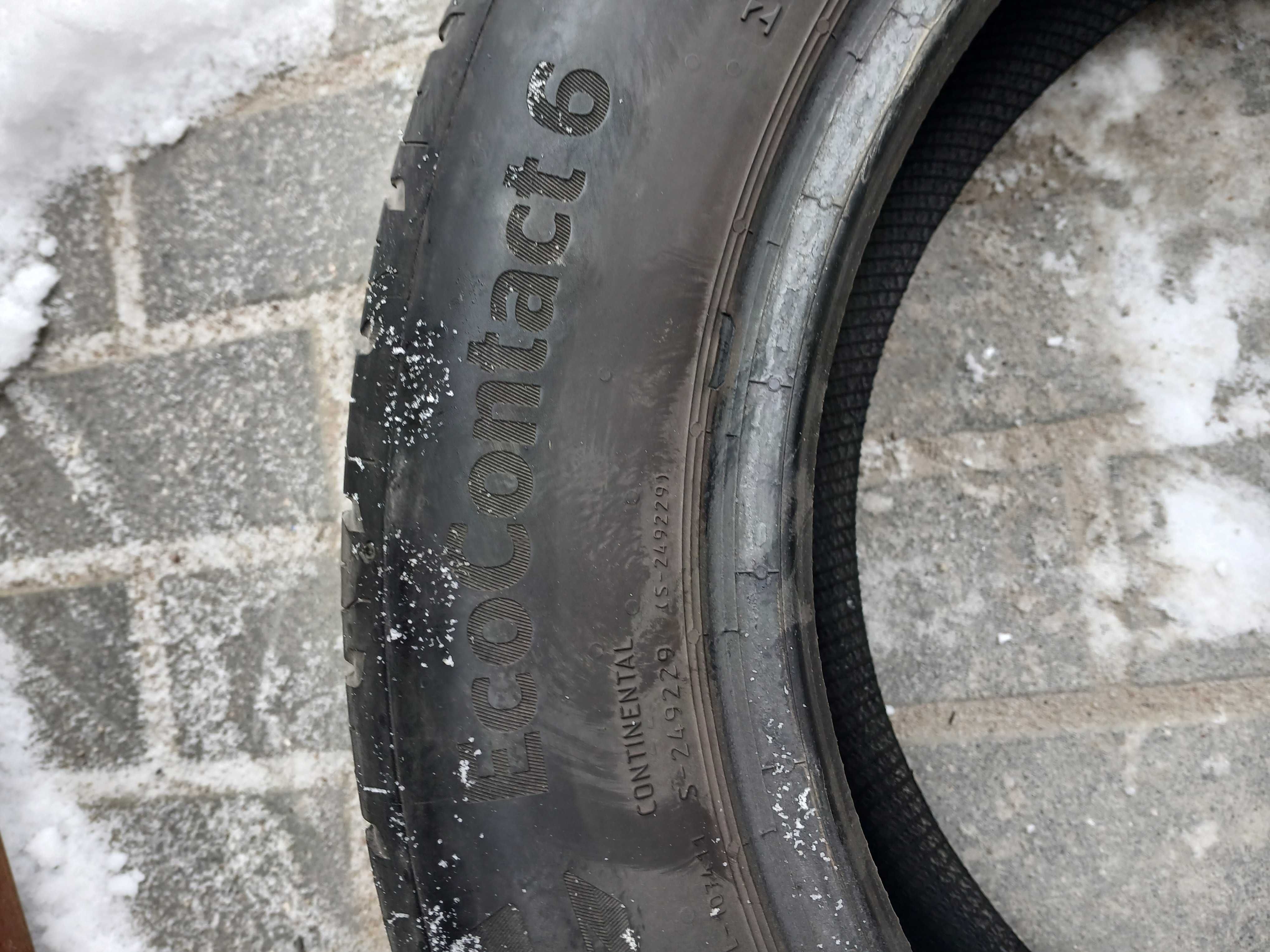 2x używane opony letnie 205/55 R16 Continental q1Montaż GWARANCJA