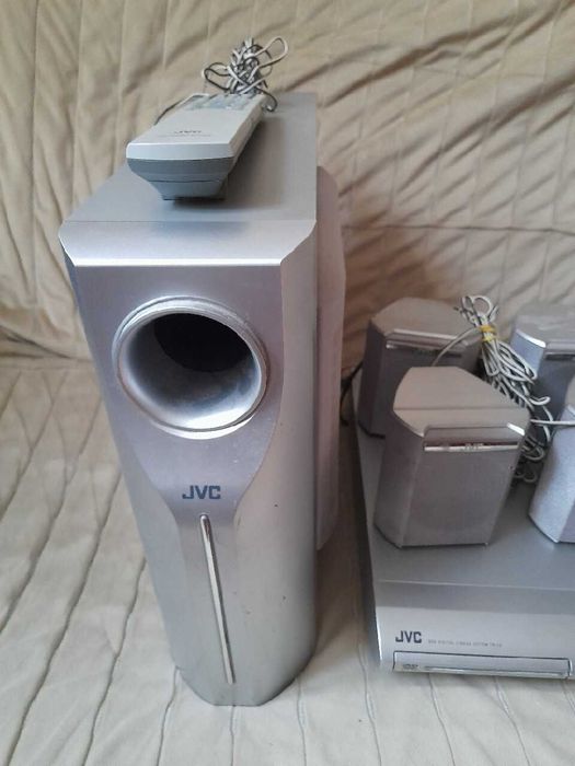 Kino domowe JVC 5.1.+pilot i instrukcja.
