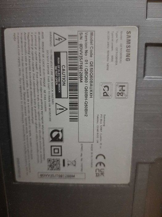 Телевізор Samsung qe50q60BAU 4K Ultra HD