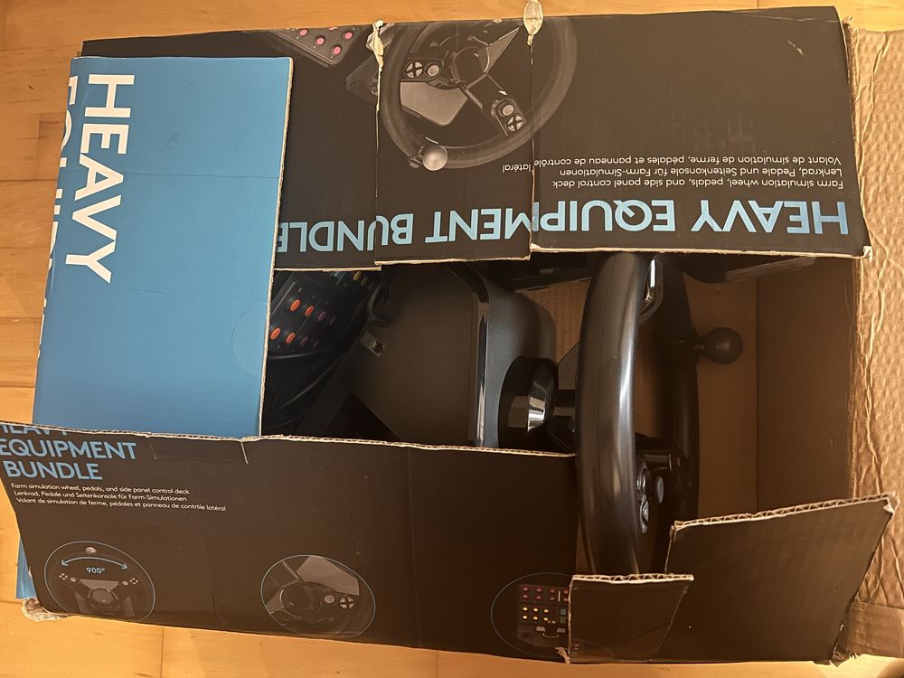 Kierownica Logitech Heavy Equipment Bundle