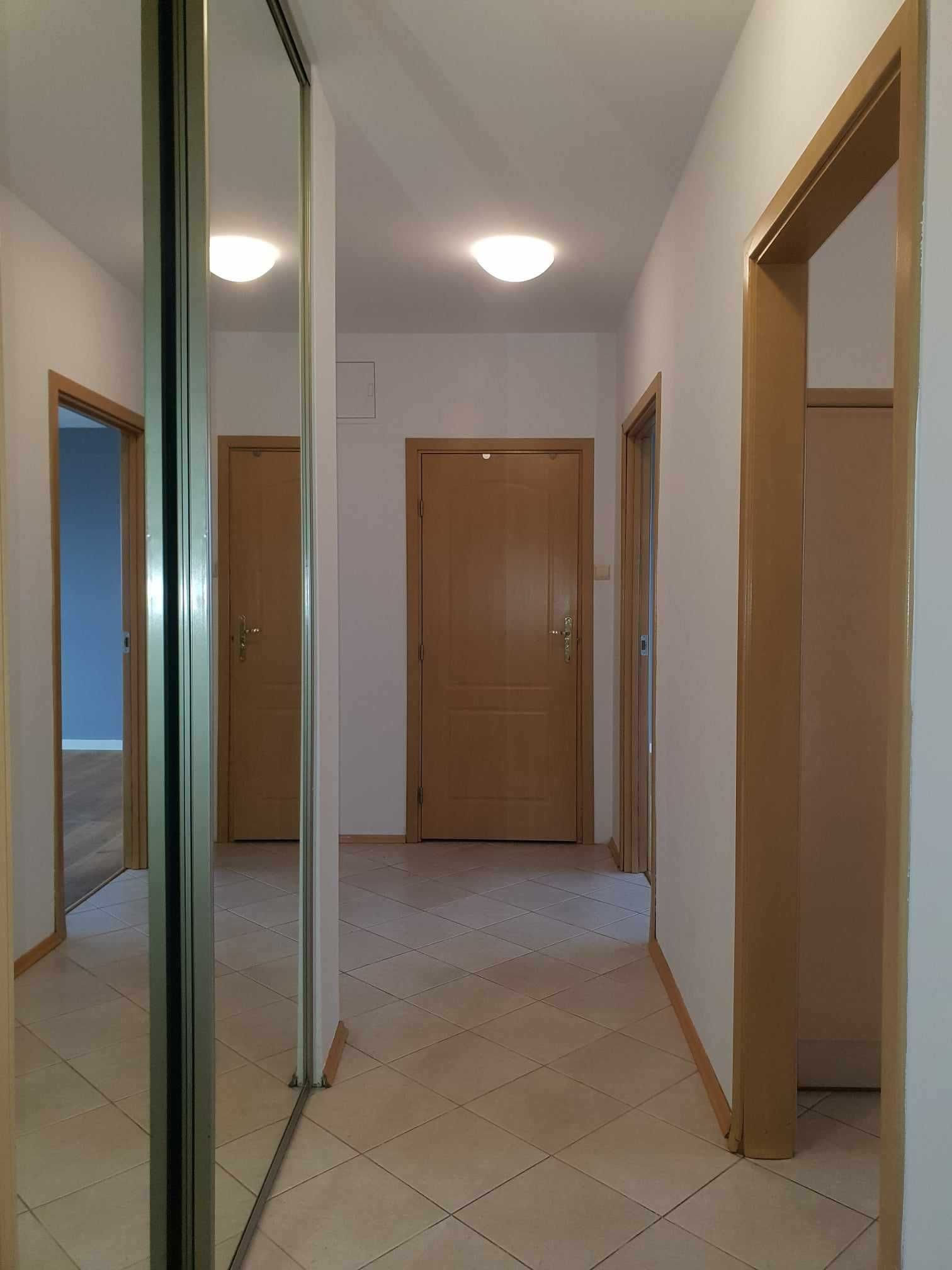 2 pokoje 46 m,bez mebli, apartamentowiec,Mokotów