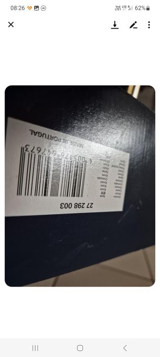 Deszczownica Grohe Vitalio Joy 260 mm
