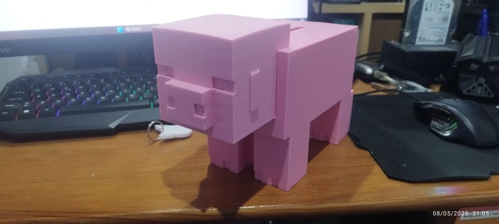 Mealheiro Porco Minecraft