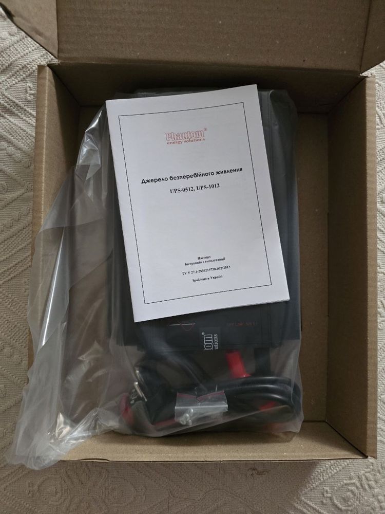 Источник бесперебойного питания ДЖБ Phantom ups 0512 фантом 600 Вт