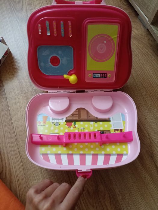 Mini kuchenka zabawkowa, przenośna