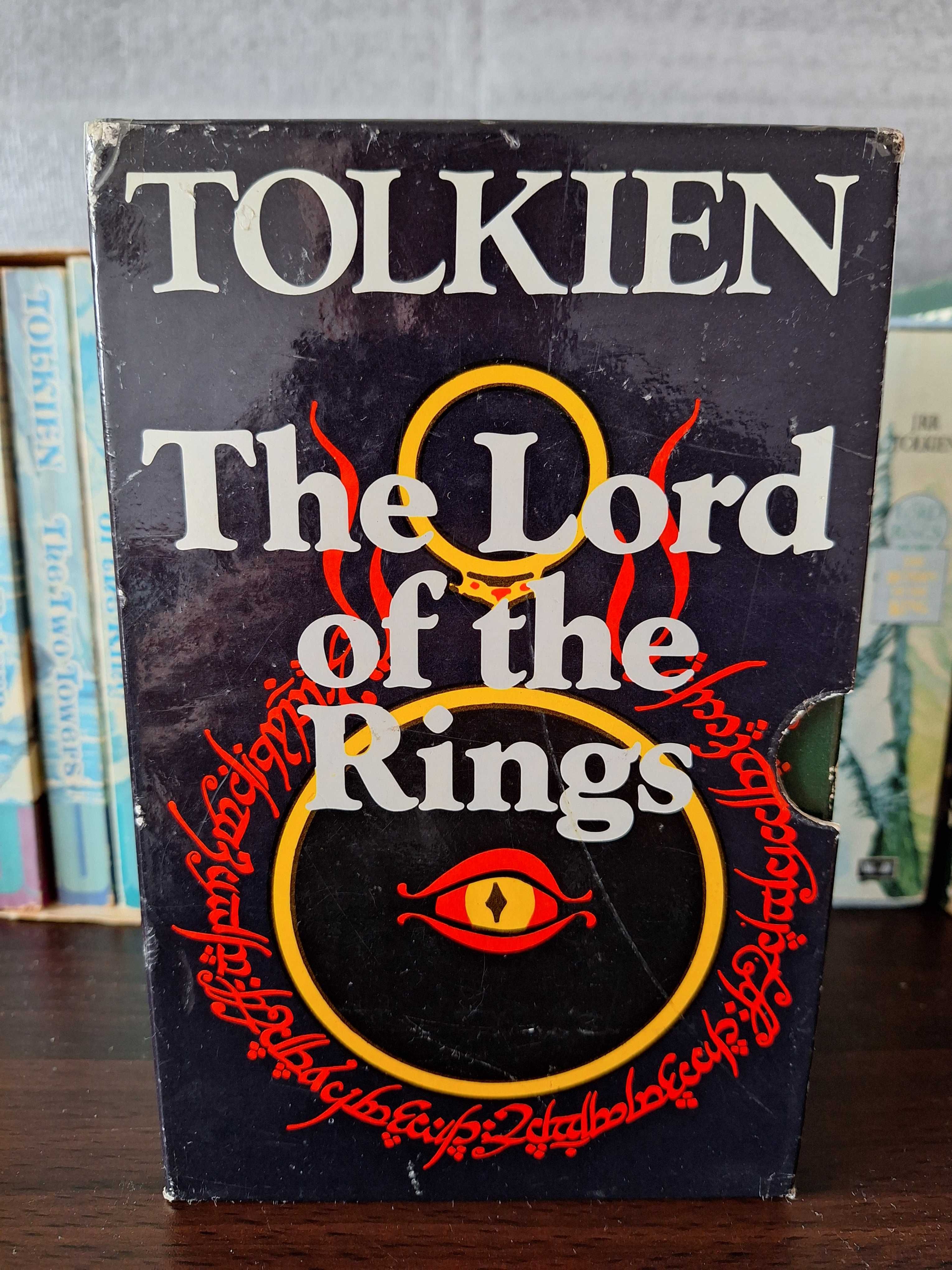 Lord Of The Rings set caixa colecção livros (1976)