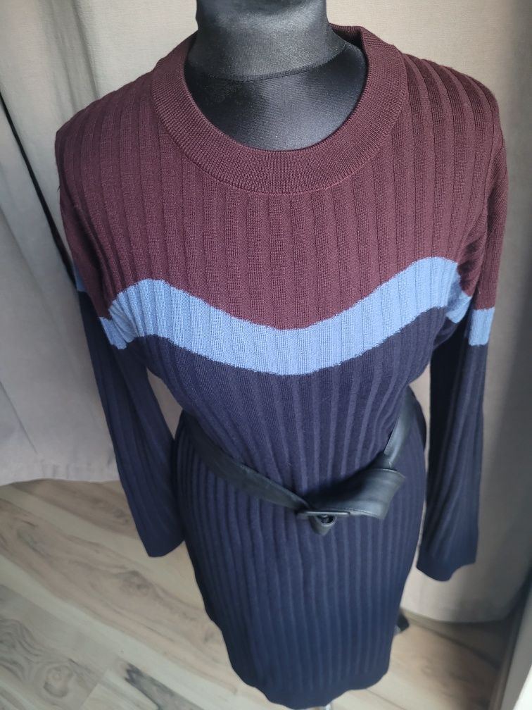 COS r L  XL sukienka wełna 100proc termiczna termoaktywna