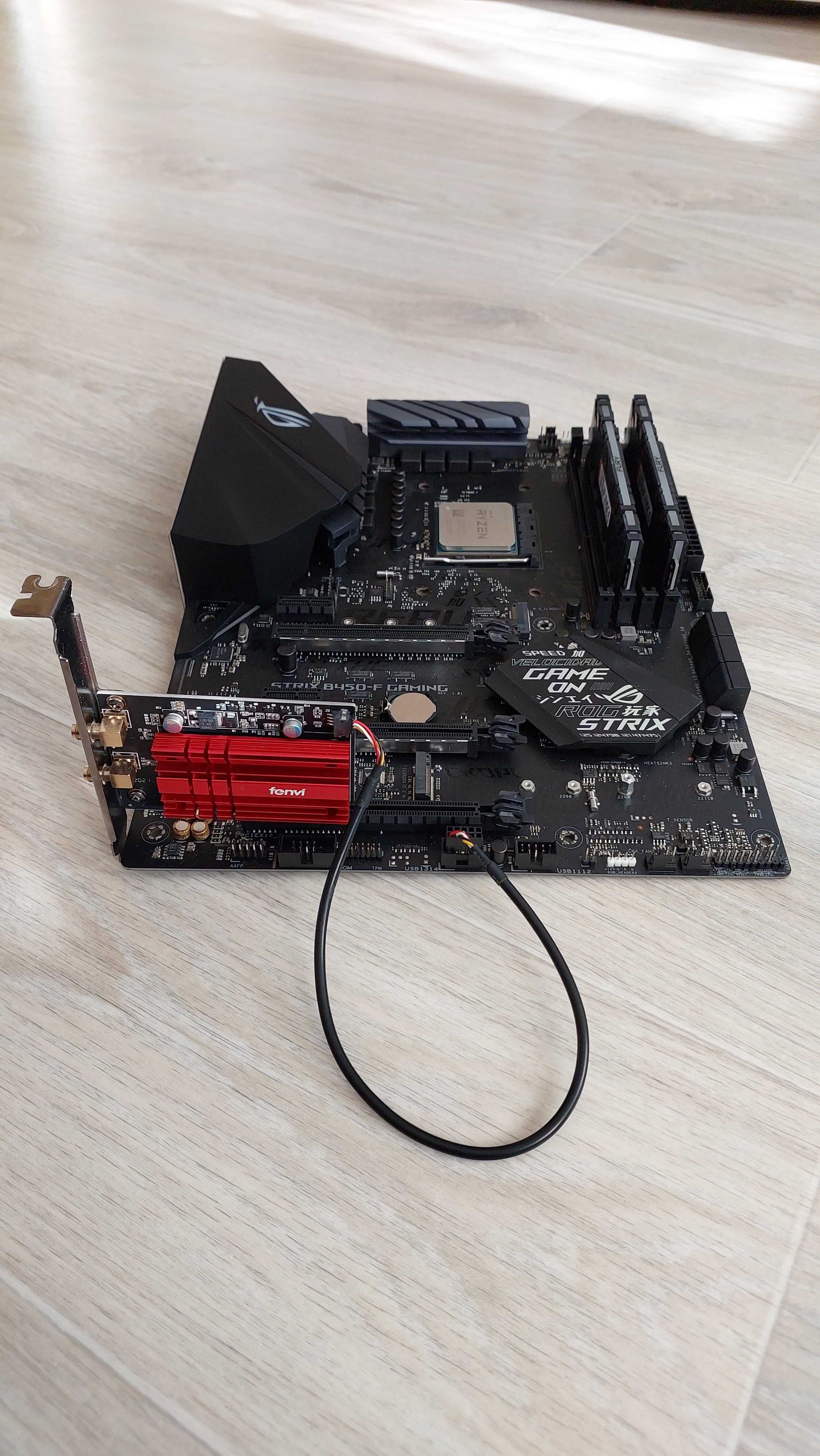 Материнська плата Asus ROG Strix B450-F Gaming + WiFi6 Bluetooth5.2