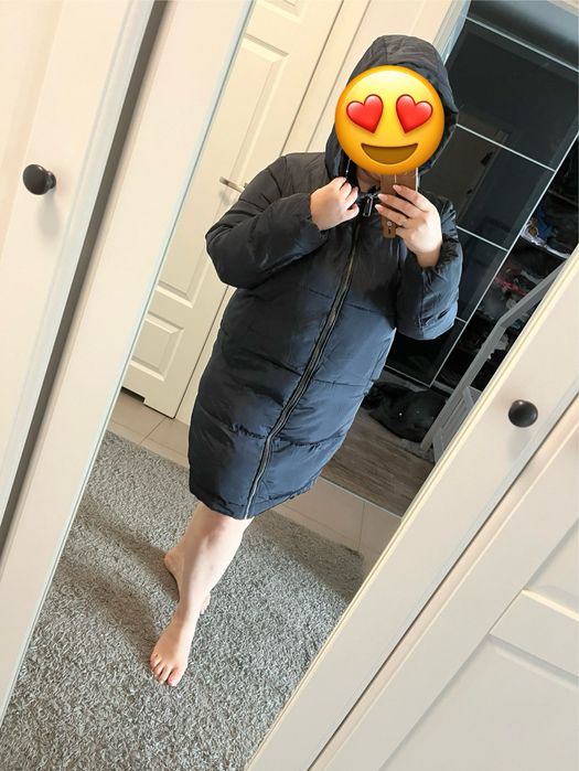 Kurtka długa płaszcz na zimę Reserved rozmiar 44