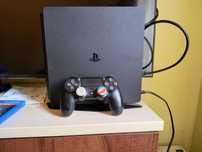 SONY PS4 SLIM_500 GIGA_Playstation 4+PAD 2 GRY UNCHARTED4 PL Wwe 2k20