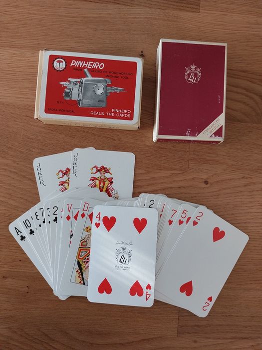 Baralhos de cartas da Litografia União