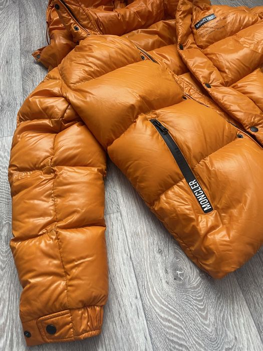 Куртка MONCLER FRAGMENT HIROSHI FUJIWARA, помаранчевого кольору