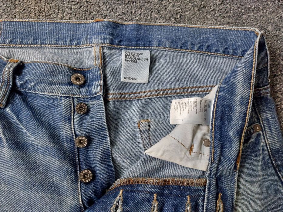 Spodenki jeansowe H&M rozm. 32 denim shorts daily use soft