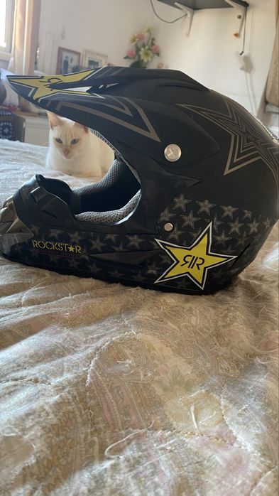 Capacete rockstar
