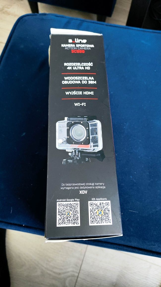 Kamera sportowa SC550 S-Line. 4k