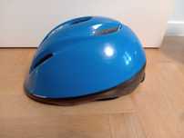 Decathlon 52-56 cm kask niebieski na rower BTWIN KH300