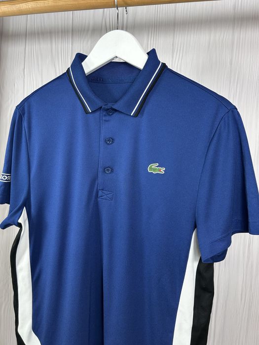 Lacoste Sport поло з красивим дизайном Оригінал! Розмір М