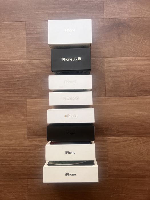 Caixas iPhone originais coleção