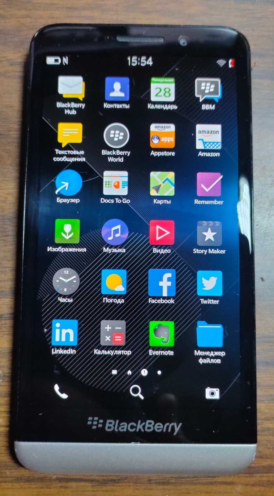 Эталон информационной безопасности BlackBerry Z30