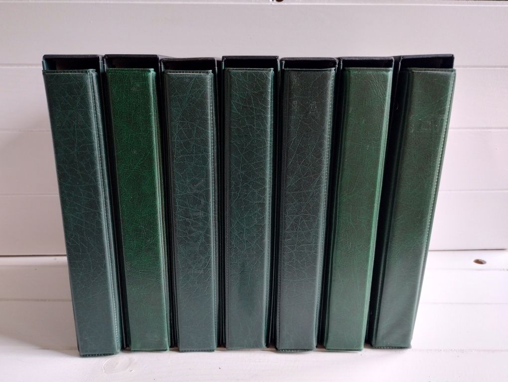 7 używanych klaserów Fisher wraz z Etui