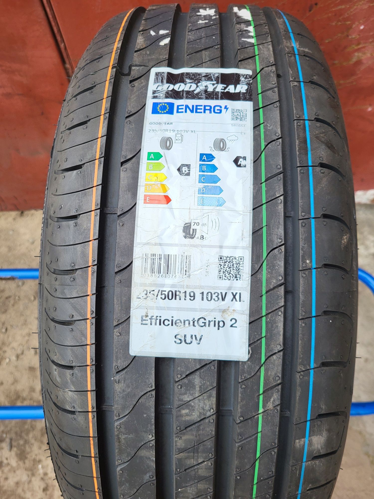 235/50/19 R19 GoodYear Efficient Grip 2 SUV 1шт літо шини