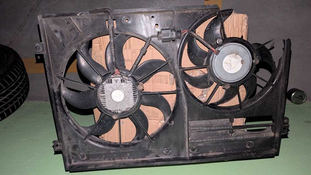 Дифузор з вентиляторами Volkswagen Jetta