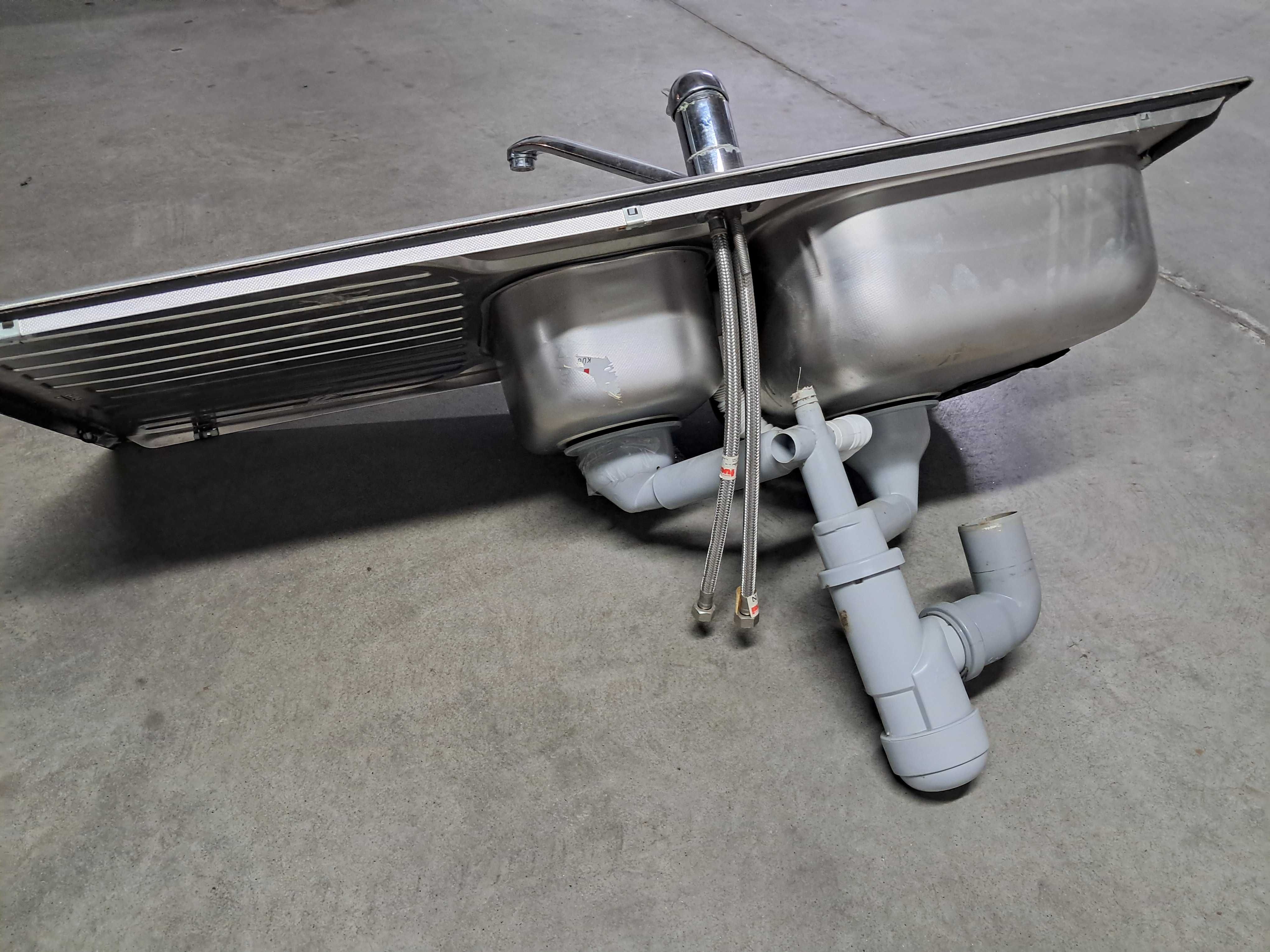 Zlewozmywak Teka 100x50 cm + bateria i syfon